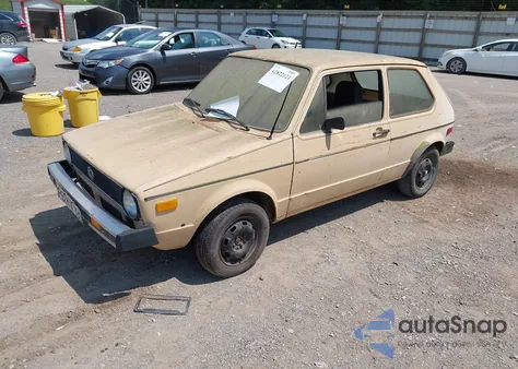 1979 Volkswagen Rabbit from USA, damaged, VIN 1793673985